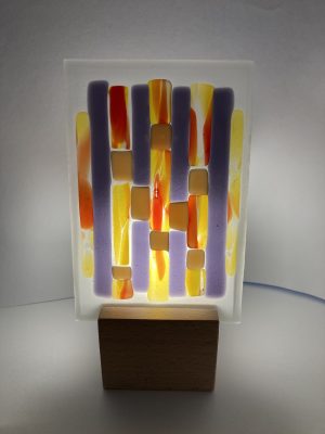 tableau lumineux "Derrière le Poêle"