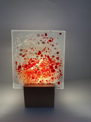 tableau lumineux "bouillonnant"